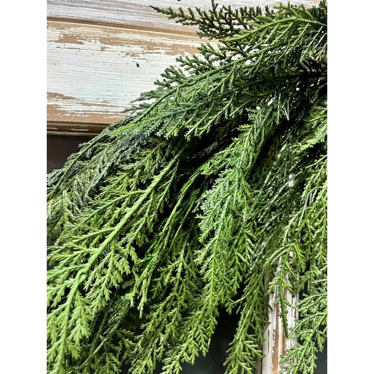 Allstate Floral Cedar Artificial Mantel Swag Garland 5Ft 