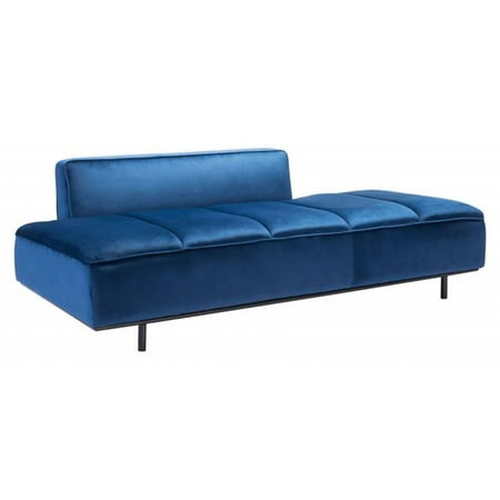 Zuo 101924 Confection Sofa, Blue