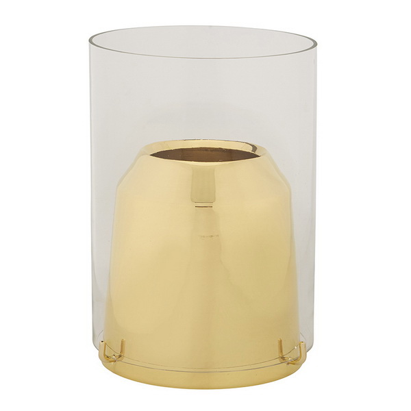 Sudbury F3973 Candle Follower w/ Glass Shield High Polish 21/2