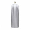 thumbnail image 3 of KICILVS Cloak Men Long Cape Ruched Neck Open Front Full Length Halloween Cosplay Medieval Costume Party Wear Outfit Robe, 3 of 5