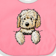 thumbnail image 4 of Inktastic Pocket Goldendoodle Boys or Girls Baby Bib, 4 of 4