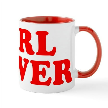 

CafePress - Girl Power - 11 oz Ceramic Mug - Novelty Coffee Tea Cup