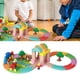 thumbnail image 5 of Juego de Trenes de Madera para ni?os, estimula la imaginación, fomenta la cooperación, Tren, construcción de vías, Juguetes para Jugar en casa(Combinación de Pistas de Fuentes OOM-8) Amonsee NO, 5 of 6
