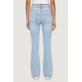 thumbnail image 4 of Women's Mid Rise Stretchy Carpenter Flare Leg Jeans, 4 of 4