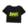 thumbnail image 3 of Top corto suelto para mujer, ropa deportiva de verano, ropa deportiva de moda, cuello redondo suave XL, 3 of 7
