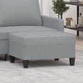 thumbnail image 1 of vidaXL Footstool Light Grey 70x55x41 cm Fabric, 1 of 4