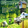 thumbnail image 5 of IHOMEPARK Heavy Duty Bird House Pole Kit Stand, 60 Adjustable  Outdoor Mount Kit  for Weather Station Birdfeeder,Bluebird House, 5 of 7