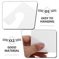thumbnail image 2 of Shisuyan Étiquettes de Suspension pour Permis de Voiture Rectangulaires 15 Pcs 5.1x3.0x0.08 Po, 2 of 9