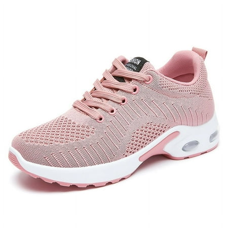 

Sports shoes spring and autumn new women s shoes front lace-up comfortable air cushion running shoes