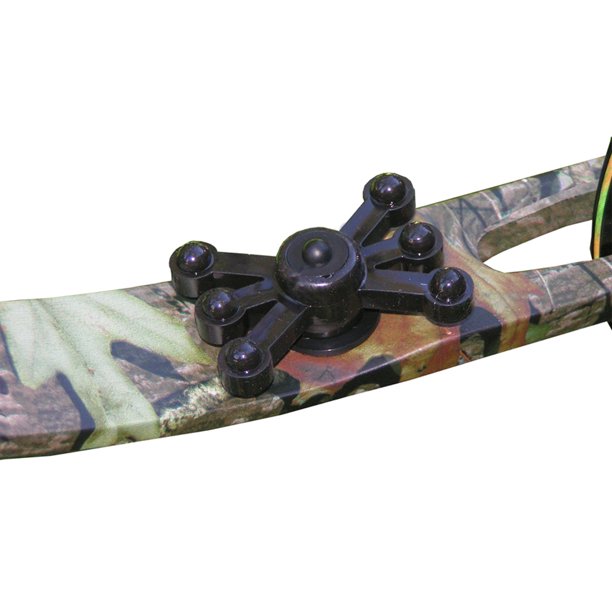 BowJax MonsterJax Limb Dampener Solid Limb, Black, 2pk