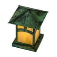thumbnail image 3 of Meyda Tiffany 164454 Seneca 12" Tall Pier Mount Post Light - Verdigris, 3 of 5