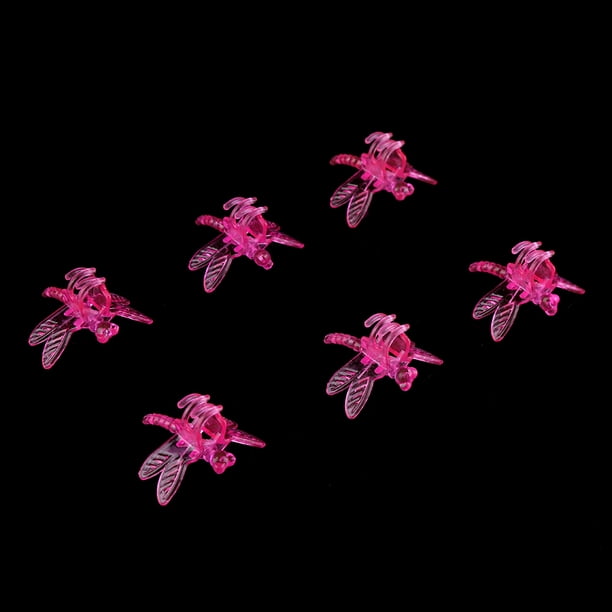 Clips para Tallos de Orquídeas, Agarre Fuerte, Diseño Lindo, Fáciles de Usar para Enredaderas como Orquídeas, Tomates y Flores, 100 Unidades
