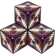 SHASHIBO Magnetic Fidget Cube That Transforms Into Over 70 Shapes, Grateful Dead Dancing Bears, 1 Pack