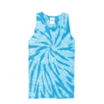 thumbnail image 5 of Port & Company Tie Dye Tank Top-XL (Turquoise), 5 of 6