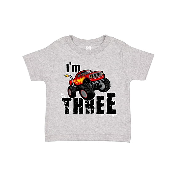 Inktastic Monster Truck 3rd Birthday Boys or Girls Toddler T-Shirt