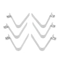 thumbnail image 3 of Graflsoa 6.3MM Steel Spring Clips for Kayak Paddle Tubes - 6pcs Durable, Stretch-Resistant, Fits Round/Square Tubes, 3 of 6