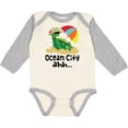 thumbnail image 3 of Inktastic Ocean City Maryland Boys or Girls Long Sleeve Baby Bodysuit, 3 of 5