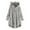 Grey, variant on Meihcang Winter Coat for Women with Cat Ear Hooded Fuzzy Fleece Jacket Solid Long Sleeve Button Down Outerwear Soft Warm Sherpa Hooded Coat Plus Size Gray XXXXL