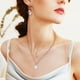 thumbnail image 2 of Collar de piedra, collar con colgante, joyería de piedra lunar, collar Retro, collar de piedra para mujer, joyería para el cuello con caja, 2 of 7