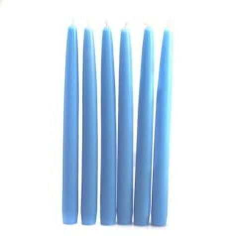 Colonial Blue Taper Candles 10" (Dozen)