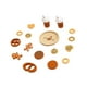 thumbnail image 5 of Juego de galletas de madera Juego de comida para hornear Toyos de cocina Accesorios de cocina para niñas y niños Play Play Juega Regalos de cumpleaños, 5 of 8