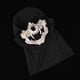 thumbnail image 5 of Máscara Airsoft Con Calavera Y Esqueleto Colmillos Terror Ajustable para Paintball () Negra, 5 of 8