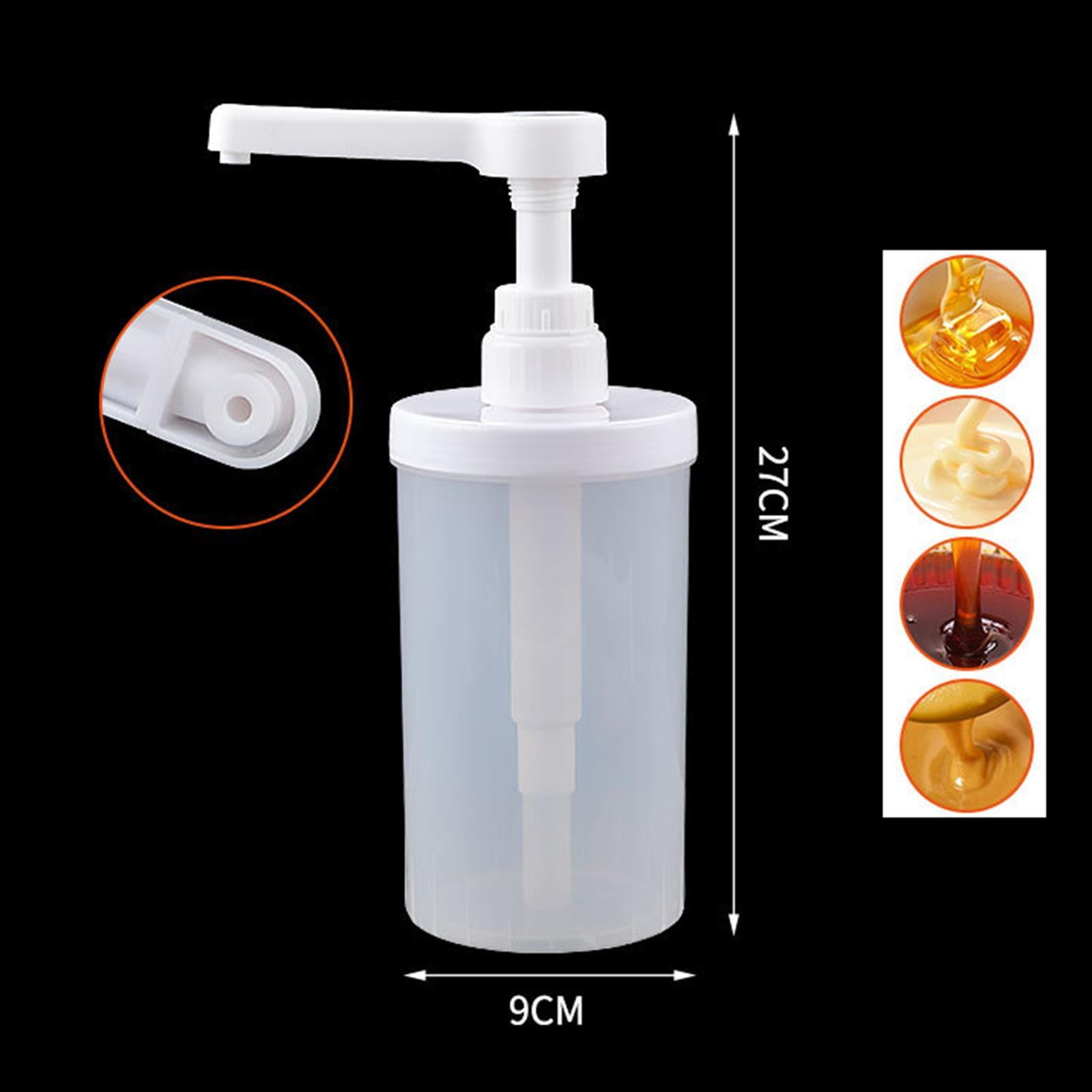 Esquirla Dosed Bottle Pump Container Salad Round Juice Press Jug for Home S