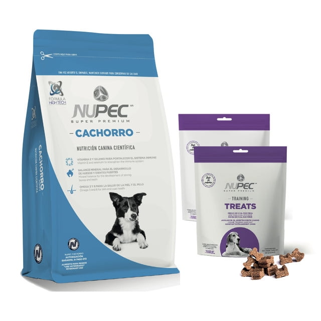 KIT Nupec Cachorro 15 kg con Regalo Nupec 2 TRAINING Treat de 180 grs