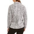 thumbnail image 5 of Time and Tru Women's Plus Size Snow Tipped Quarter Zip Jacket, 5 of 6