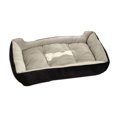 thumbnail image 1 of Cama para perro y gato Methold perrera suave y cálida manta lavable Negro XXS, 1 of 6