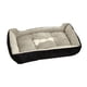 thumbnail image 1 of Billuyoard Grande, cálido, suave, polar, perrera para perros, gatos, cachorros, cama, alfombrilla, cojín para casa Suministros para perros Negro XXS, 1 of 6