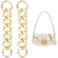 thumbnail image 1 of MesaSe Rallonge de Chaîne en Métal 4 Couleurs 4,9 Pouces Rallonge de Sangle de Sac à Chaîne Courte Remplacement Mini Chaîne de Sac à Main avec Anneau de Porte à Ressort Décoration Chaîne pour Sac Cartable Sac à Bandoulière Sac Bandoulière, 1 of 6