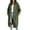 Army Green(Womens Coats), variant on GUACER Long Cardigans for Women Zip Up Soft Long Sleeve Tunic Sweatshirt Jackets with Pockets for Casual Fall Winter Outerwear