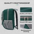thumbnail image 2 of Waterfly Unisex 12L Small Drawstring Lightweight Hiking Walking Backpack Daypack,Dark Green, 2 of 6