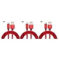 thumbnail image 3 of Seitruly Cable de carga Tipo-C Cable de carga rápida Cable de datos trenzado de nailon Accesorio para cable de teléfono, 1 metro, rojo Rojo 1 metro 3Conjunto, 3 of 6