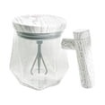thumbnail image 2 of Taza mezcladora eléctrica, taza mezcladora automática de vidrio de alta velocidad a prueba de fugas de 400ml con tapa para cocina y dormitorio Claro, 2 of 8