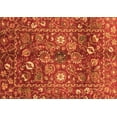 thumbnail image 1 of Ahgly Company Indoor Rectangle Oriental Orange Traditional Area Rugs, 8' x 12', 1 of 4