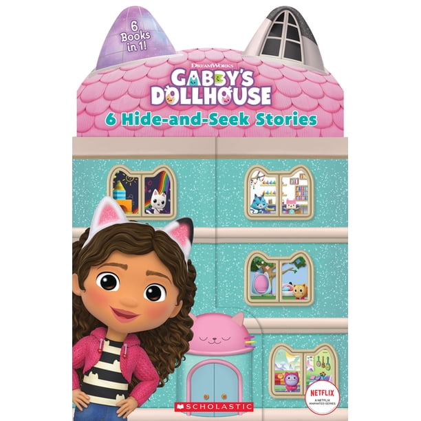 6 Hide-And-Seek Stories (Gabby's Dollhouse Novelty Book) (Book)