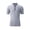 Gray, variant on UAMVSH Mens Quarter Zip Golf Shirts Textured Casual Knit Pullover Summer Short Sleeve Stand Collar Workout T-Shirts