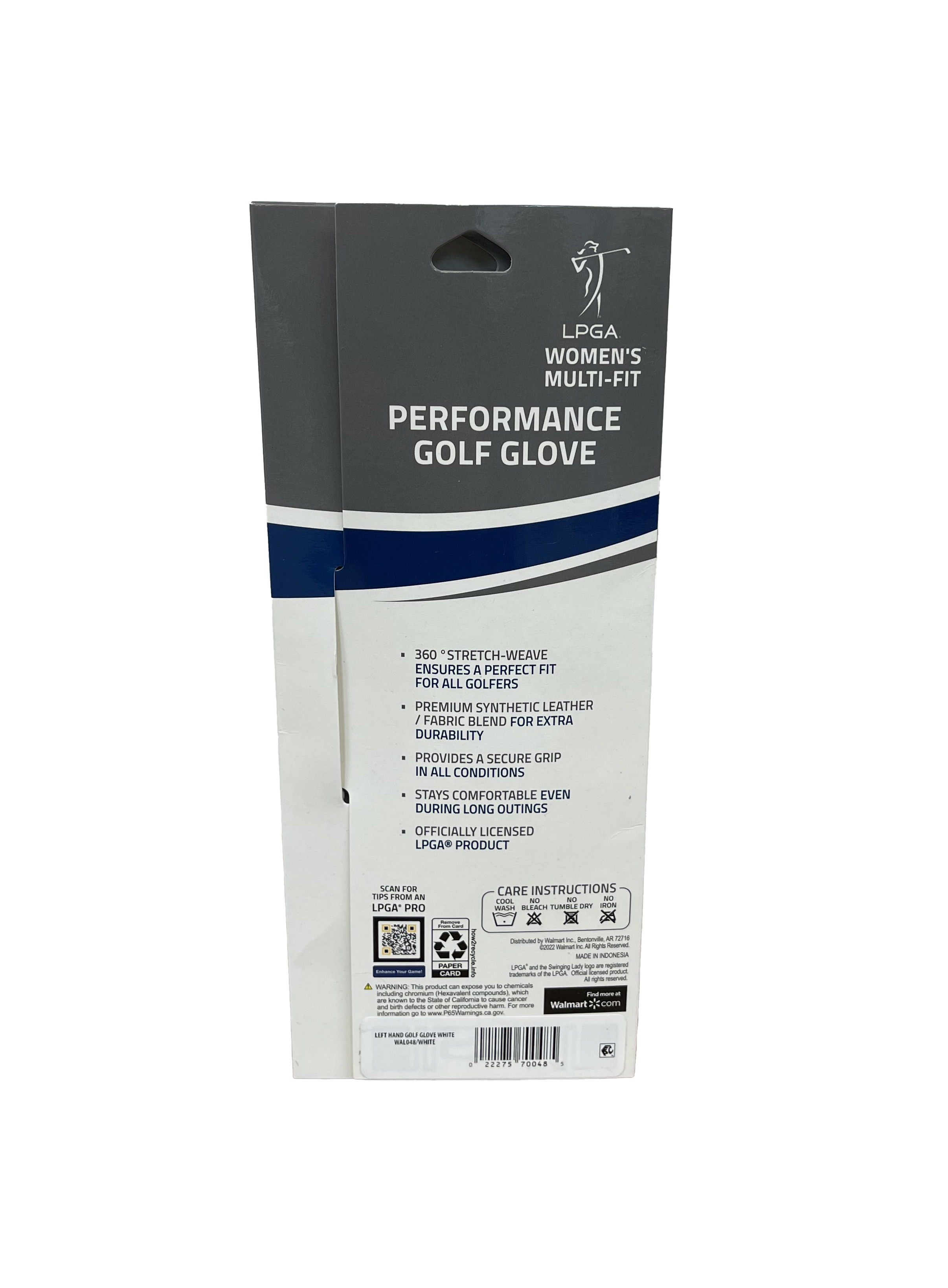 LPGA Womens Golf Glove, Left Hand, White photo 4