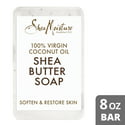 2-Count SheaMoisture 100% Virgin Coconut Oil Shea Butter Bar Soap 8.0oz