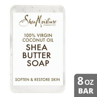 SheaMoisture 100% Virgin Coconut Oil Shea Butter Bar Soap 8.0oz