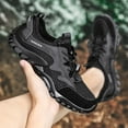 thumbnail image 5 of Mens Water Shoes Outdoor Hiking Shoes Waterproof Beach Shoes Quick Dry Barefoot Sneakers Mesh Hiking Shoes Black 10 US, 5 of 7