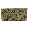 thumbnail image 4 of Blazing Needles 40-inch by 19-inch Patterned Outdoor Spun Polyester Loveseat Cushion, 4 of 5