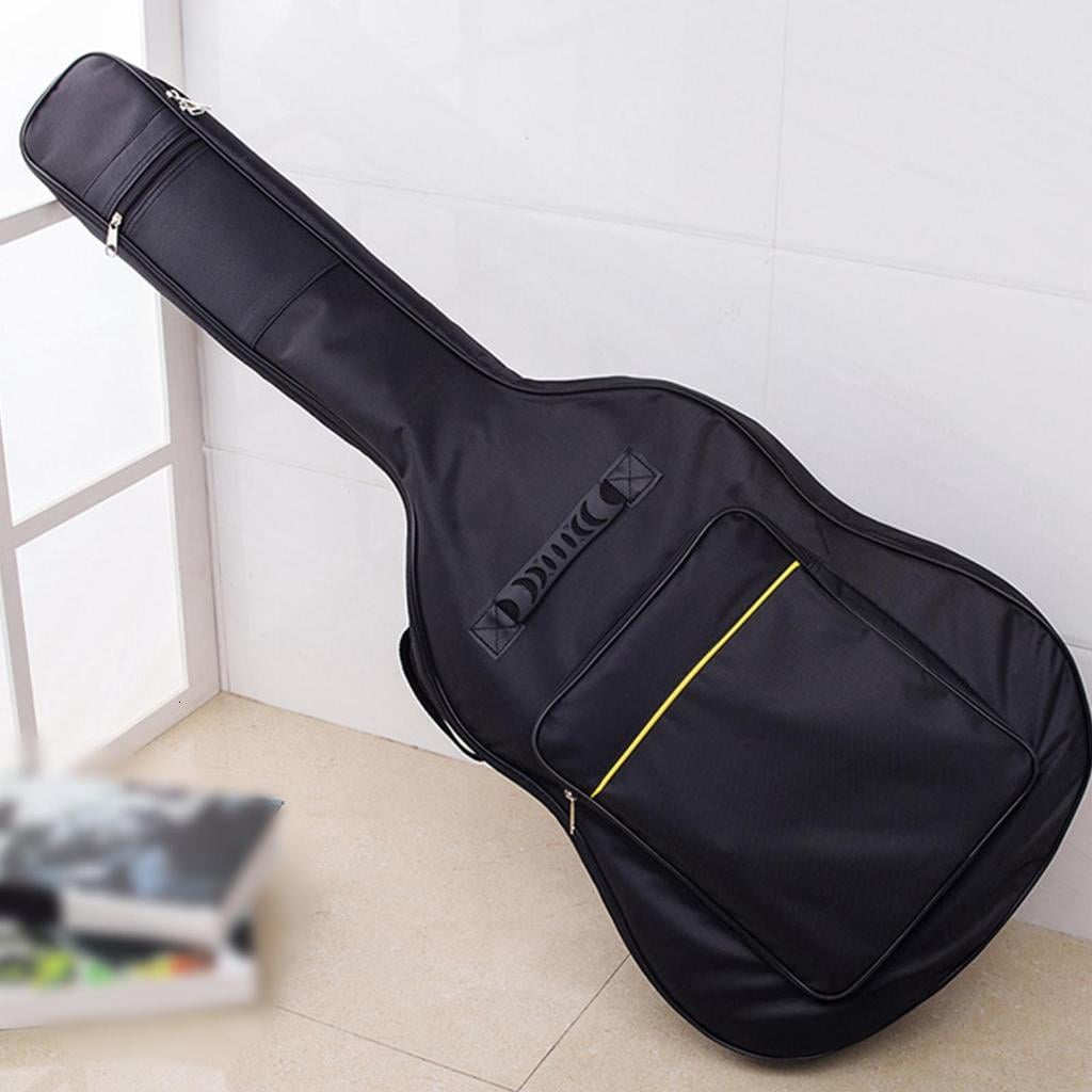 Yihuala Adjustable Shoulder Strap Guitar Case Gigs Bag 40/41inch Acoustic Guitar Carrying Bag Soft Pad Guitar Case Bag Enduring