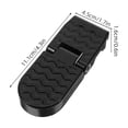 thumbnail image 2 of Moluckfu 1Par Pedal Plegable Para Antideslizante Fácil De Instalar Color Negro, 2 of 6