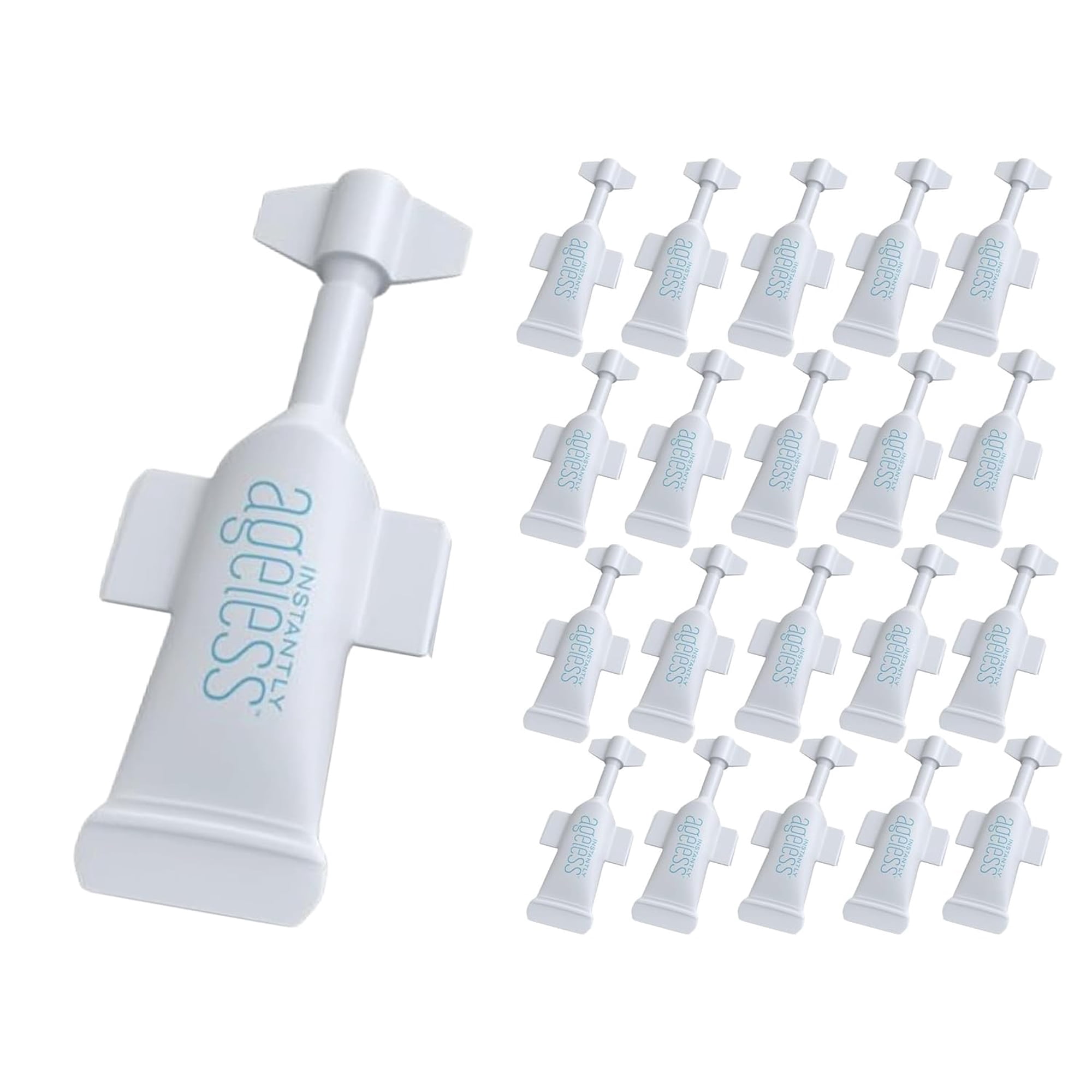 INSTANTLY AGELESS-Anti-Aging Face Cream for Wrinkles, Eyebrows, and Under-Eye Bags (20 Vials)