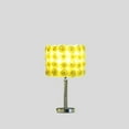 thumbnail image 4 of ORE International 18.25" Yellow Roses in Bloom Acrylic / Metal Table Lamp, 4 of 6