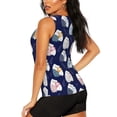 thumbnail image 3 of Fotbe Mom And Baby Owls Blusas Sin Mangas para Mujer – Estilo Casual, Corte Suelto, Slim-Fit, Cuello Redondo Deportivo, Tops de Verano para Gimnasio y Yoga-XX-Large, 3 of 7