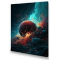 thumbnail image 2 of DESIGN ART Designart "Imagine Space I" Space Canvas Prints 34 in. wide x 44 in. high, 2 of 5